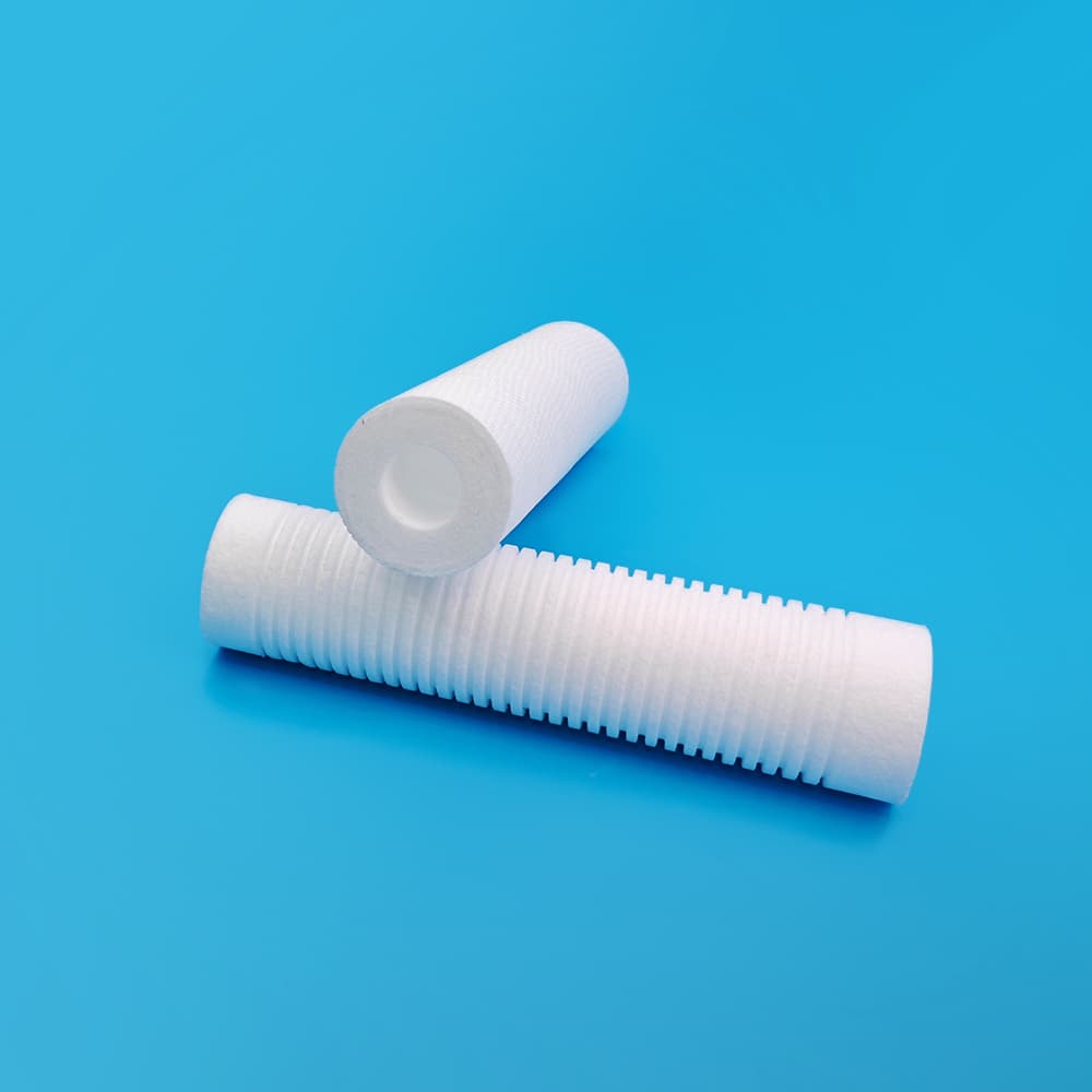 Grooved Melt Blown Filter Cartridge