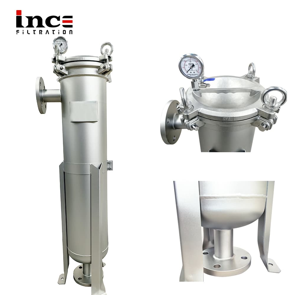 Stainless Steel Bag Filter Housing