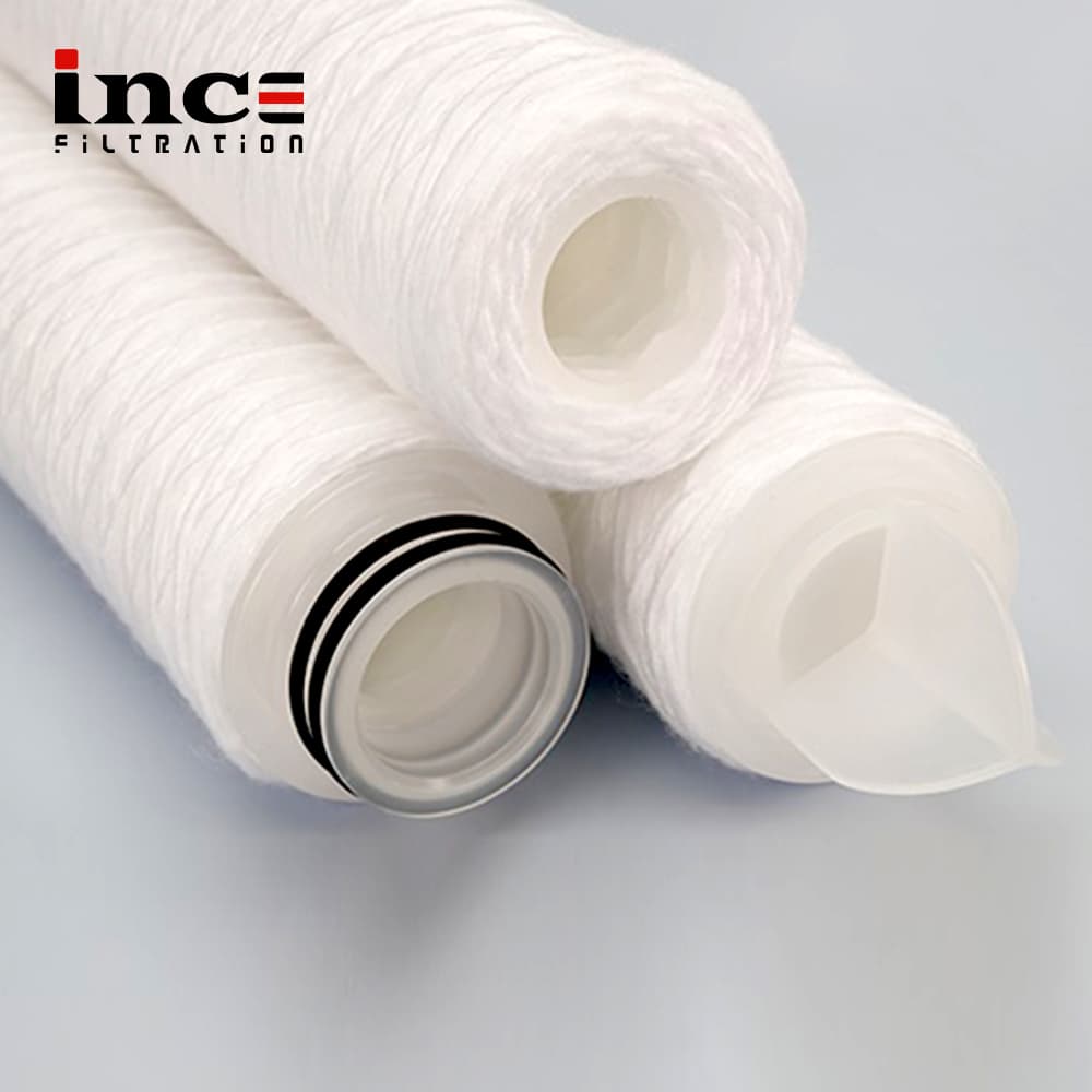 String wound filter cartridge